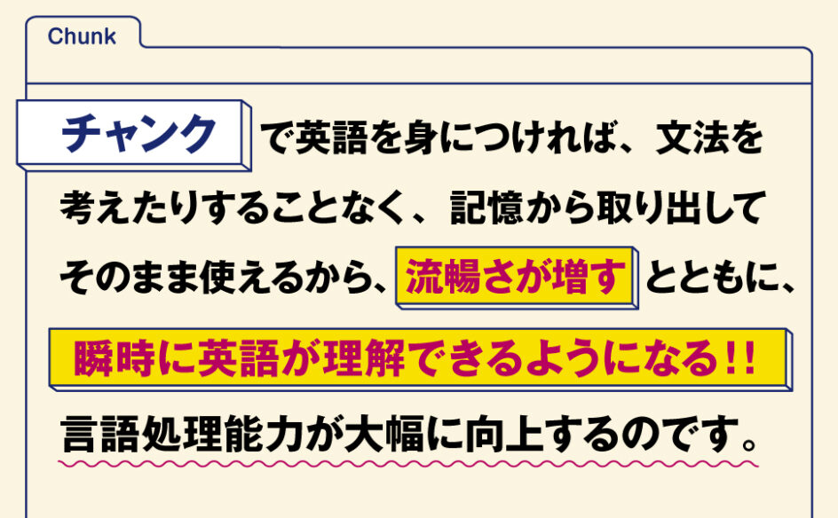 ネイティブが日常会話でよく使う順 英語〈チャンク〉大全　［音声DL付］